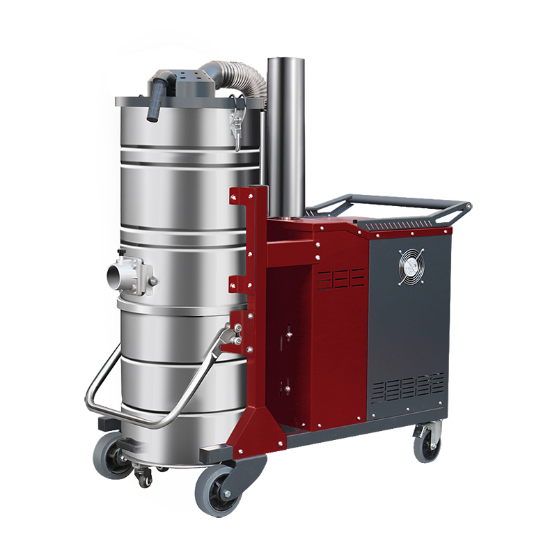 中卫坦洁380V 双桶手动反吹工业吸尘器X8系列