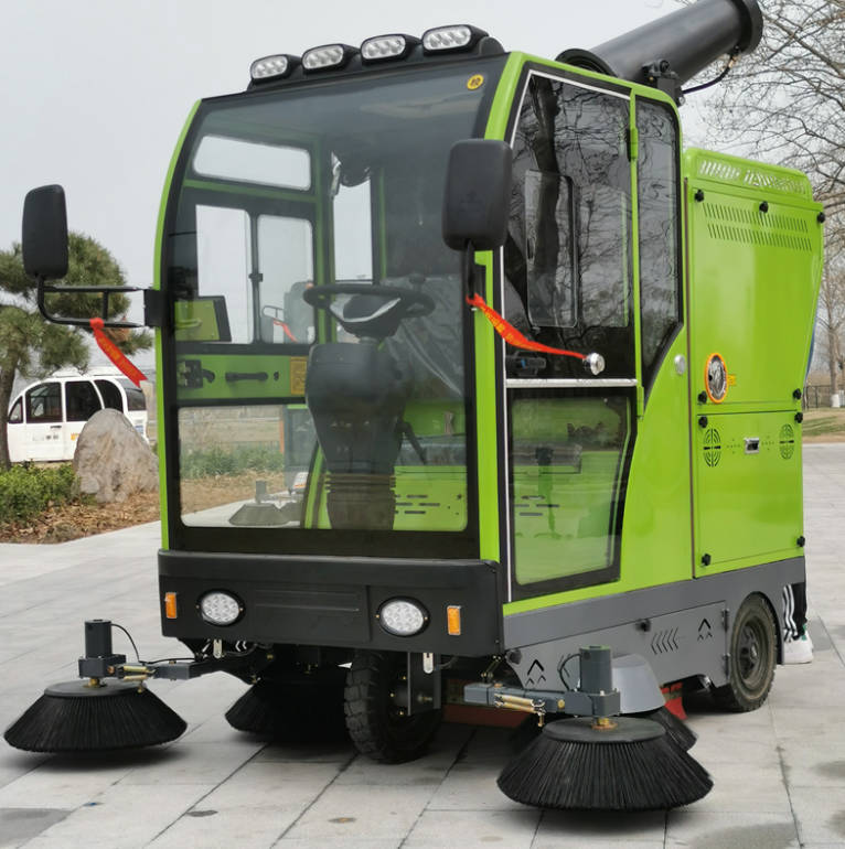 中卫道路清洁广泛应用电动环卫清扫车